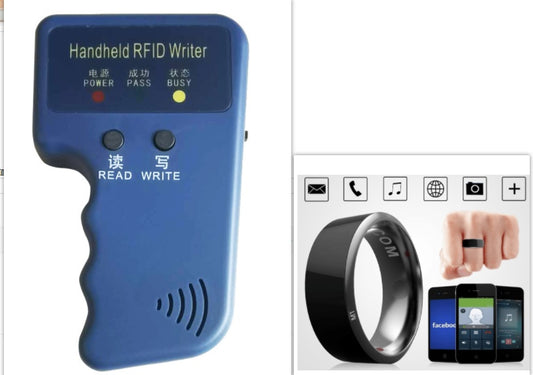 Titanium Smart NFC Ring - Contactless Share & Access Control