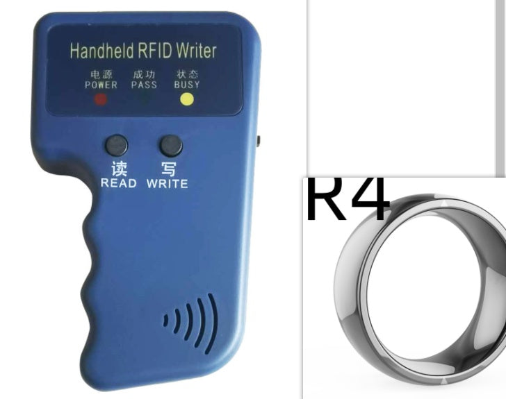Titanium Smart NFC Ring - Contactless Share & Access Control