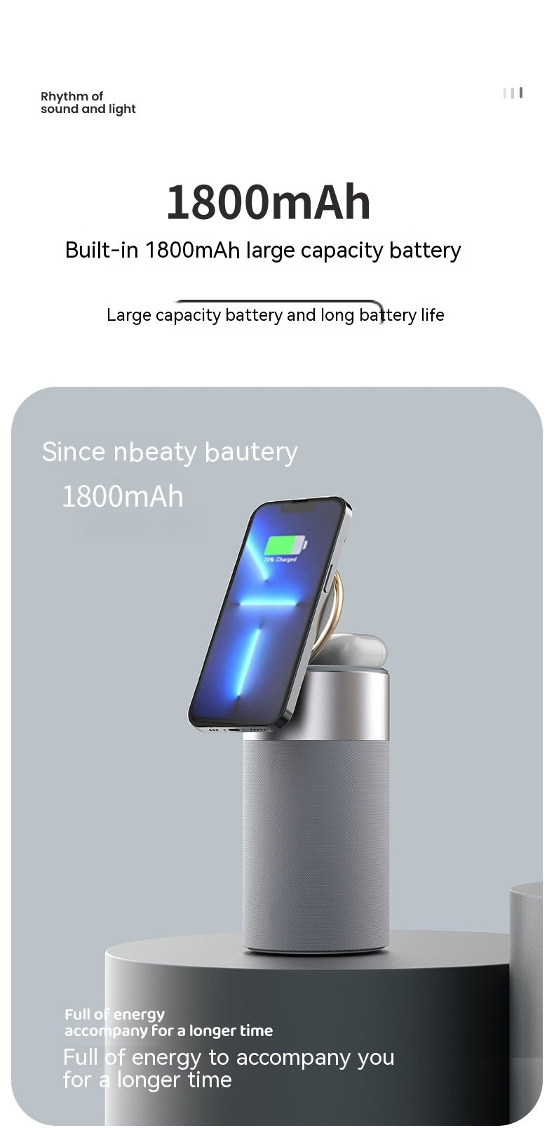 MagSafe Compatible Wireless Charging Station - Travel Ready
