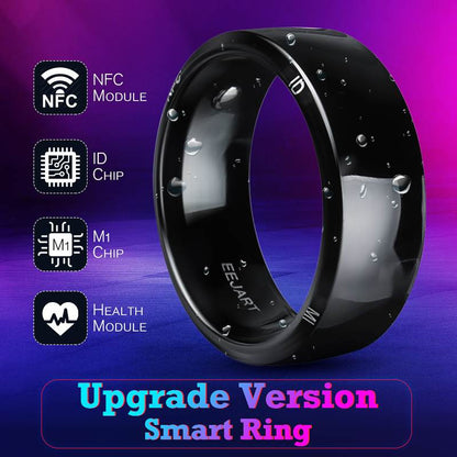 Titanium Smart NFC Ring - Contactless Share & Access Control