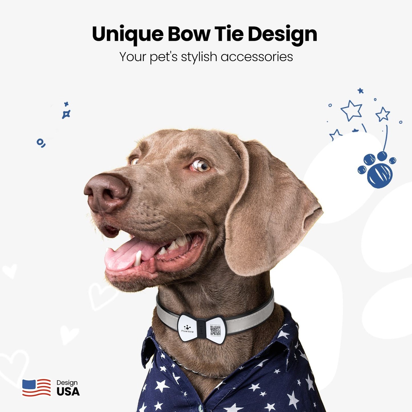 Smart QR Code Pet ID Tag - GPS Location Tracking & Digital Profile
